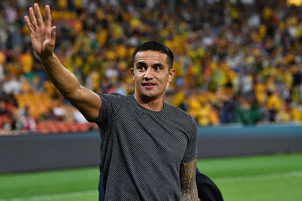 Article image for ‘It’s the right time’: Tim Cahill speaks ahead of last game in the green and gold