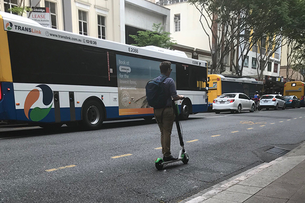 Article image for ‘Stupid scooters’ plaguing Brisbane roads