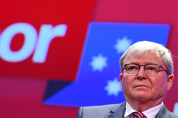 Kevin Rudd given lifetime Labor membership, but senator says all isn’t forgiven