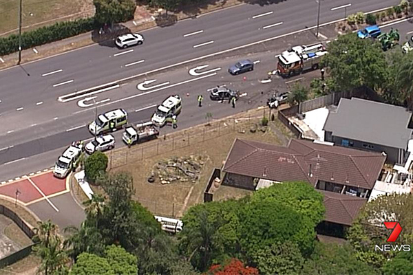 Article image for Three children injured in crash at Sunnybank