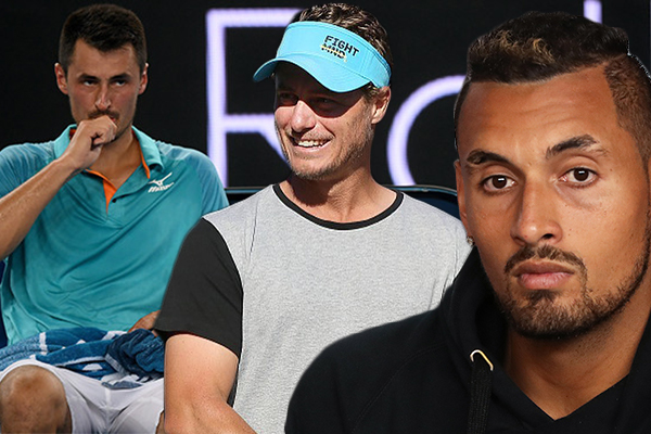 Article image for Aussie great says there is truth to Tomic’s rant: ‘You’re either in the group or you’re not’