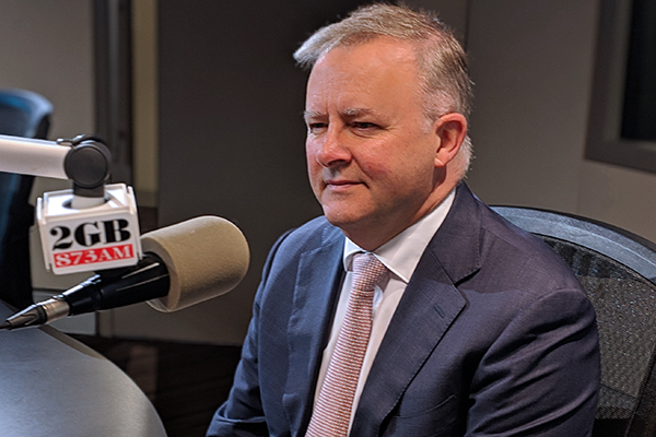 Article image for Anthony Albanese refuses to attack Prime Minister over bushfire absence