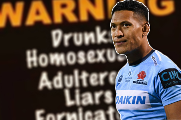 SACKED | Rugby Australia terminate Israel Folau’s contract after homophobic rant