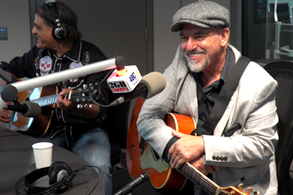 The Black Sorrows’ Joe Camilleri performs in-studio