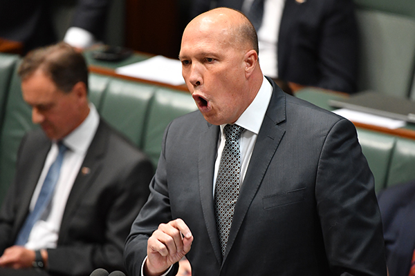 Peter Dutton promises government won’t be ‘punched senseless’ in election campaign