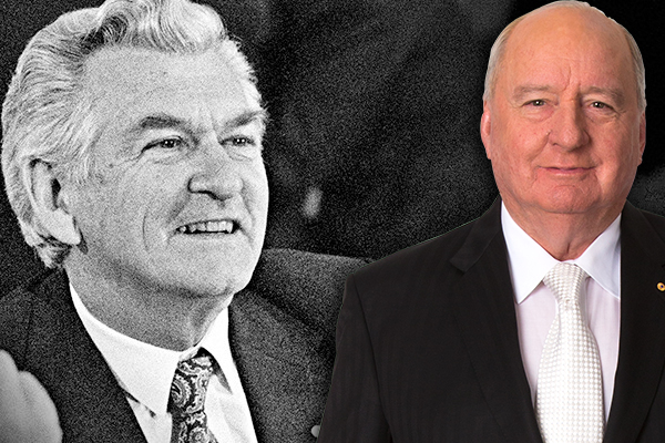 Article image for ‘A giant oak tree has crashed in the forest’: Alan Jones remembers Bob Hawke