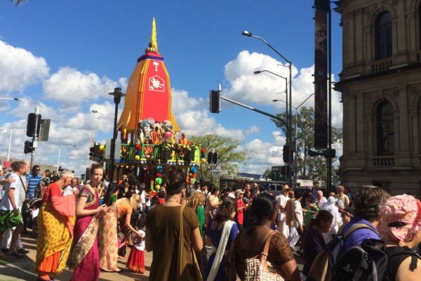 Brisbane to get a taste of Krishna consciousness