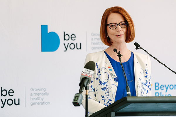 ‘We need to do better to support men’: Julia Gillard’s suicide prevention message