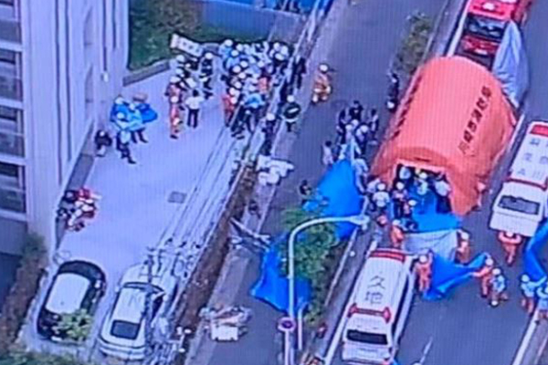 Article image for Children among those stabbed at bus stop near Tokyo