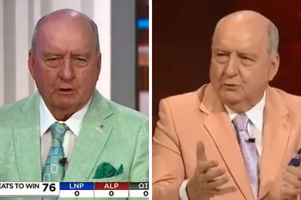Article image for Smashed avo or pistachio?: Alan Jones explains his bold fashion choices