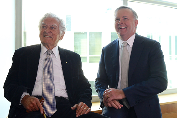 Article image for ‘I was incredibly humbled’: Anthony Albanese remembers Bob Hawke’s generosity