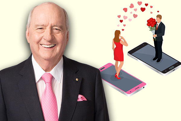 ‘Text me’: Alan Jones gets some hilarious dating advice