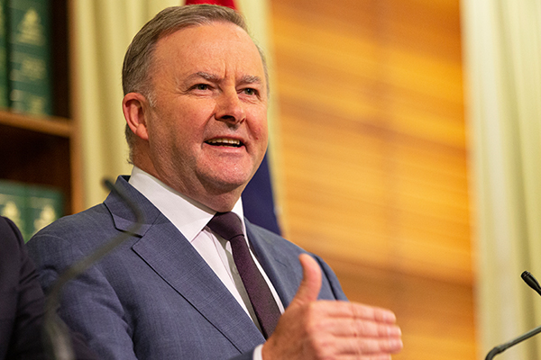Anthony Albanese insists Labor’s tax cut plan will benefit economy