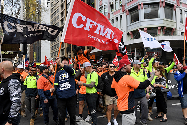 Article image for Millions of dollars worth of penalties against CFMMEU