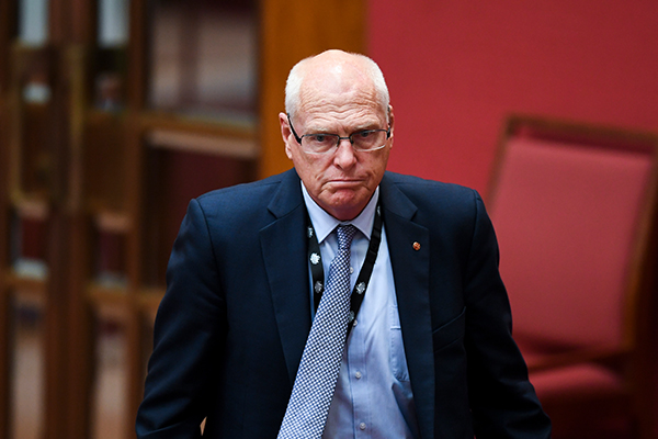 Jim Molan concedes defeat in the Senate