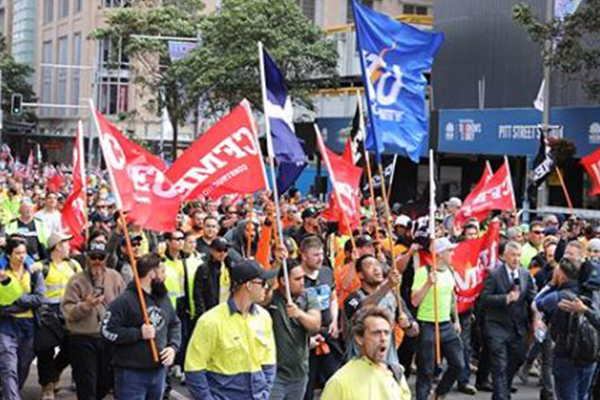 ‘Astonishingly unlawful’: CFMMEU in the firing line of union-busting bill