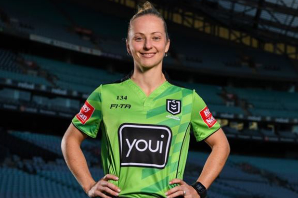 NRL's first female referee ready to make history