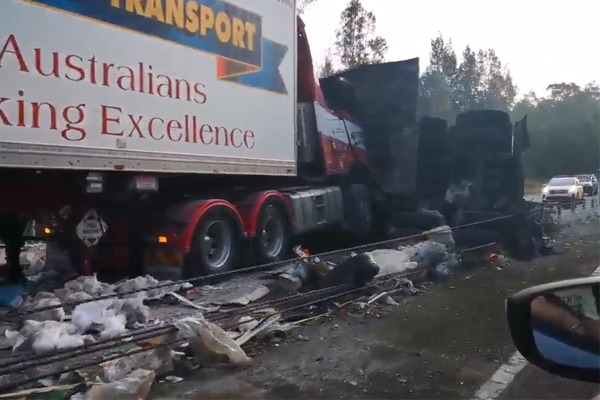 Truck driver killed in Pacific Highway carnage