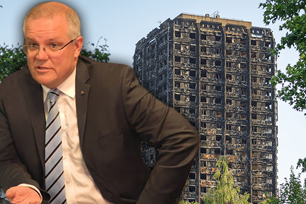 Article image for ‘I’ll hold them accountable’: PM’s warning to the states over cladding crisis