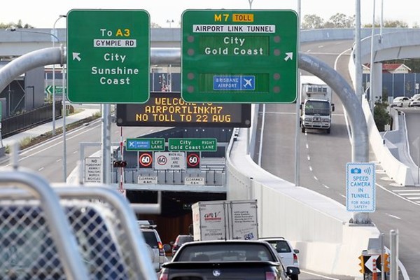 Brisbane tollways, the roads less traveled