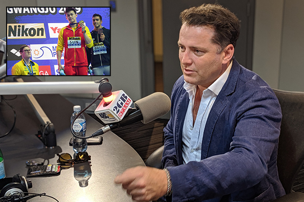 Article image for Karl Stefanovic gives it to ‘arrogant, up himself’ drug cheat Sun Yang