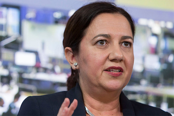 Article image for Premier Palaszczuk responds to Brisbane CBD protests