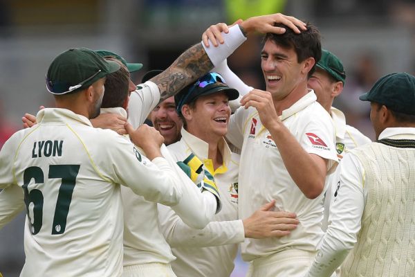 Article image for Aussies draw first blood in the Ashes, breaking 18-year hoodoo