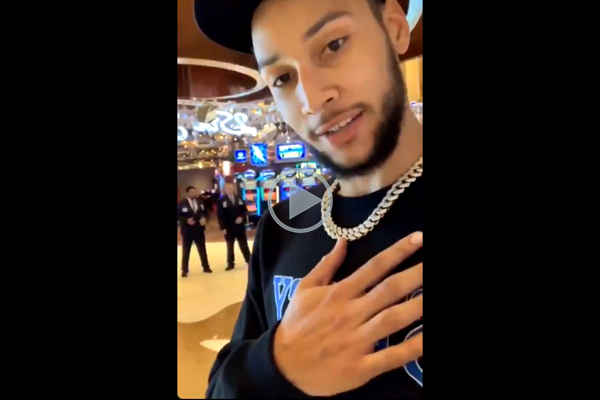 Article image for WATCH | Ben Simmons denied entry from Australian casino