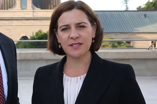 Article image for Deb Frecklington believes the Premier is lacking long term vision