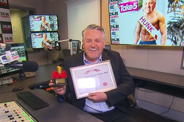 Ray Hadley named Australia’s Hottest Radio Hunk… seriously