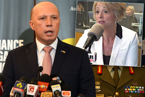 Article image for ‘She just doesn’t stop talking’: Peter Dutton takes on Kristina Keneally