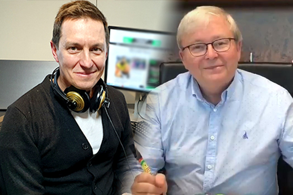 Article image for Rove goes head-to-head with Kevin Rudd