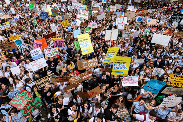 Article image for ‘No single original thought’: Students striking for climate change yet again