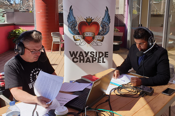 Article image for ‘Loving the homeless back to life’: Steve Price broadcasts live from Wayside Chapel