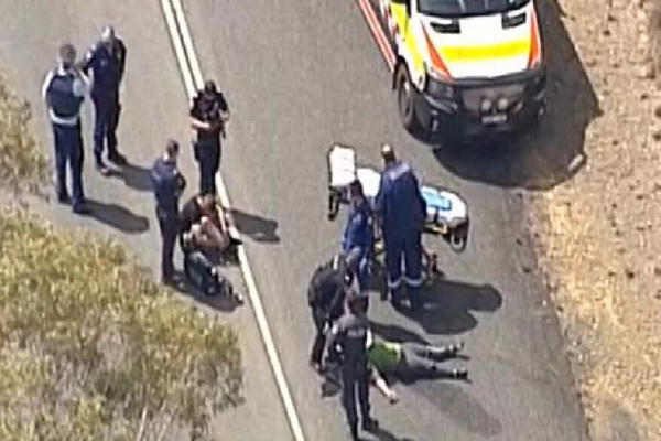 Article image for Shots fired: Helicopter flying farmer leads police in 400km pursuit