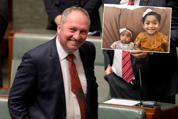 Article image for Barnaby Joyce takes a stand against deportation of Sri Lankan family