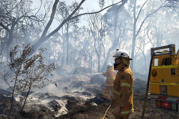 Article image for ‘It feels like Armageddon’: Farmer’s heartbreaking story as bushfire destroys homes