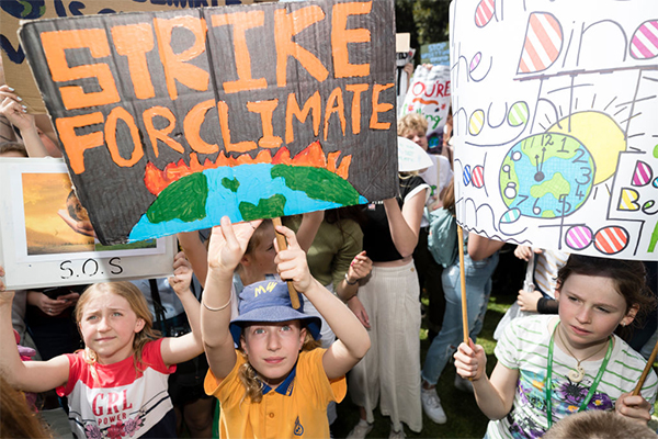 Article image for Child anxiety ‘through the roof’ due to climate change