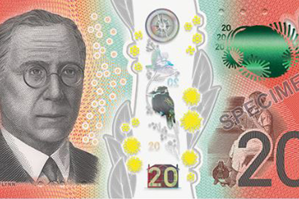 Article image for New $20 note launches