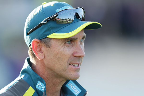 Justin Langer backs star bowler accused of homophobic slur