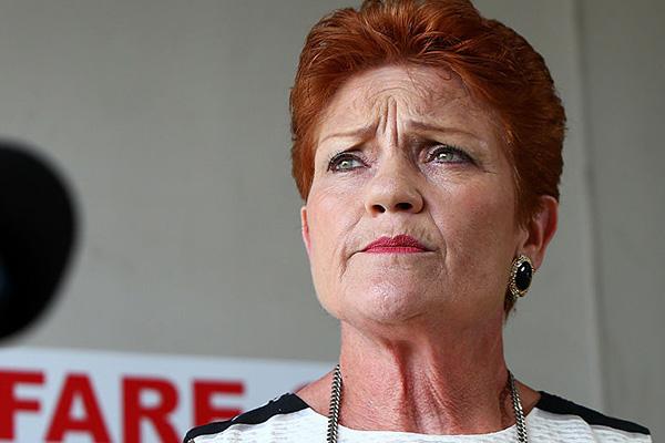 Article image for ‘So much hypocrisy’: Pauline Hanson defends snub of union-busting bill