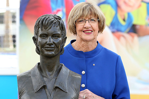 Article image for Margaret Court demands same respect as Rod Laver