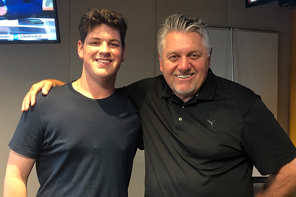 Article image for Golden Guitar nominee Blake O’Connor performs a musical first in-studio