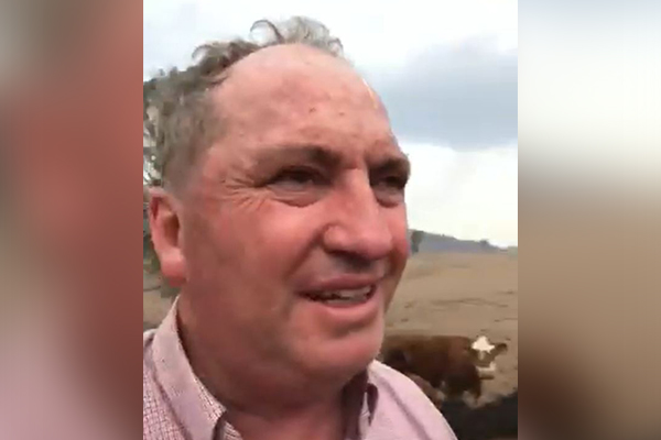 Article image for ‘A load of BS’: Barnaby Joyce attacks government’s lack of action on climate change