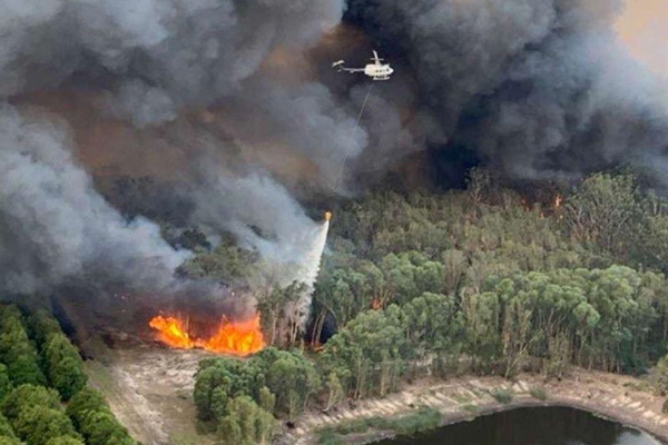 Environment minister stands by comments linking bushfires to climate change