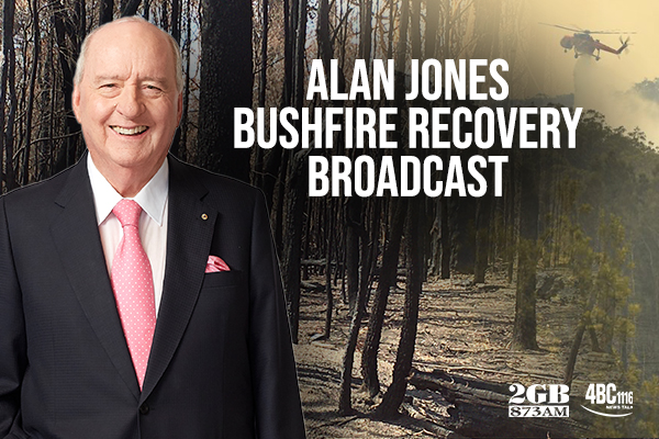 Article image for Alan Jones broadcasts from the NSW South Coast