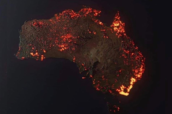 Article image for Fake and misleading bushfire images circulate on social media
