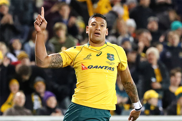 Article image for ‘They are furious’: NRL outraged as Israel Folau returns to rugby league