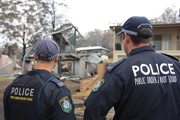Article image for ‘Disgusting behaviour’: Three charged as police crack down on looting in bushfire-affected areas