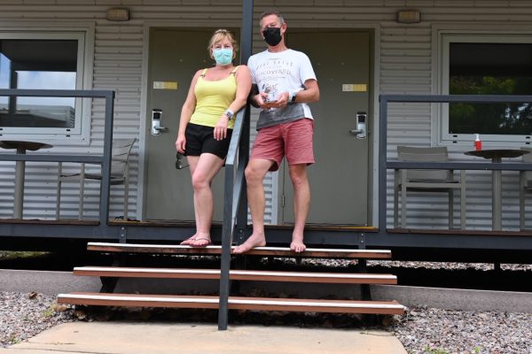 Article image for ‘We’re being treated very, very well’: Aussie couple quarantined in Darwin